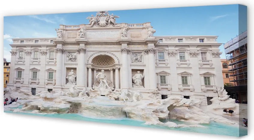 Zdjęcie na płótnie Fontanna przy Rzymskiej Katedrze