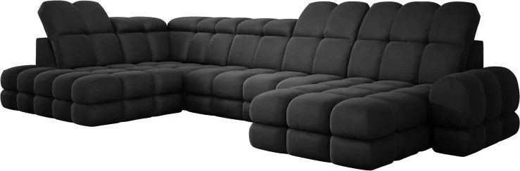 Narożnik TOLLO XL Lewostronny Elektryczna regulacja Tkanina SOLAR 99 WERSAL