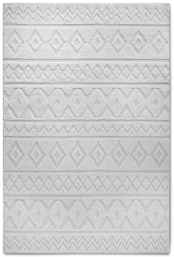 Dywan nowoczesny Gallery 3D Boho kremowy 200 cm x 280 cm