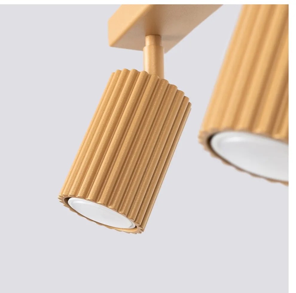 Lampa punktowa w kolorze złota 6,5x45 cm Gleam – Sollux