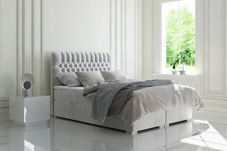 Małżeńskie łóżko boxspring 160x200 R5-R11