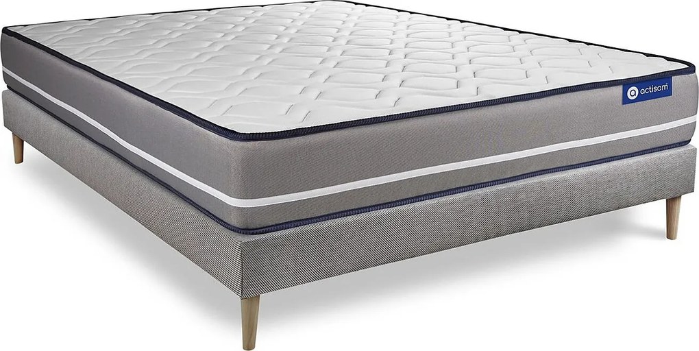 Materac Actilatex pur 130x190cm + zestaw podstawa lózka