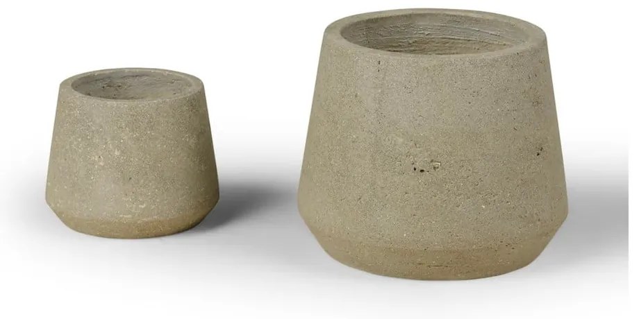 Zestaw 2 doniczek Bonami Selection Concrete
