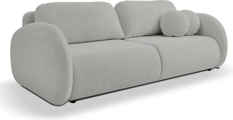 Sofa LOOP z funkcja spania i pojemnikiem SZARY RAVEN 06