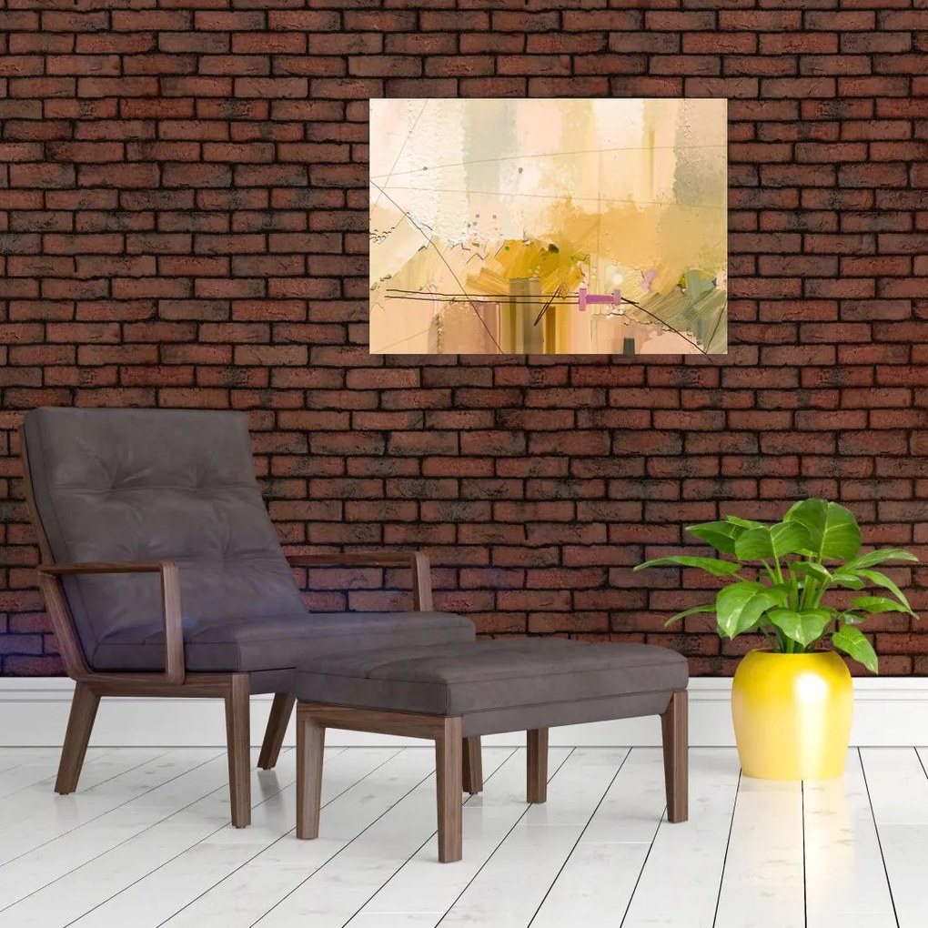 Obraz - Abstrakcja, obraz olejny (70x50 cm)