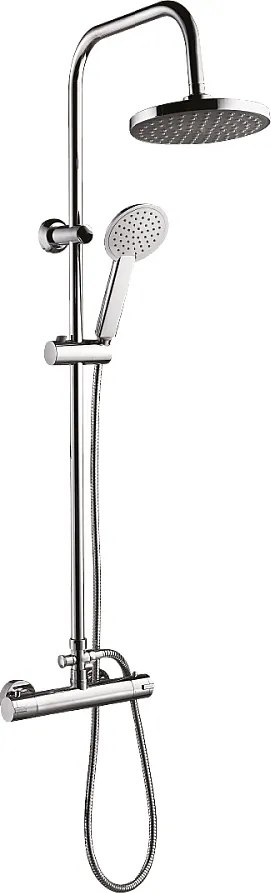Essemika termostatyczna kolumna prysznicowa chromowana