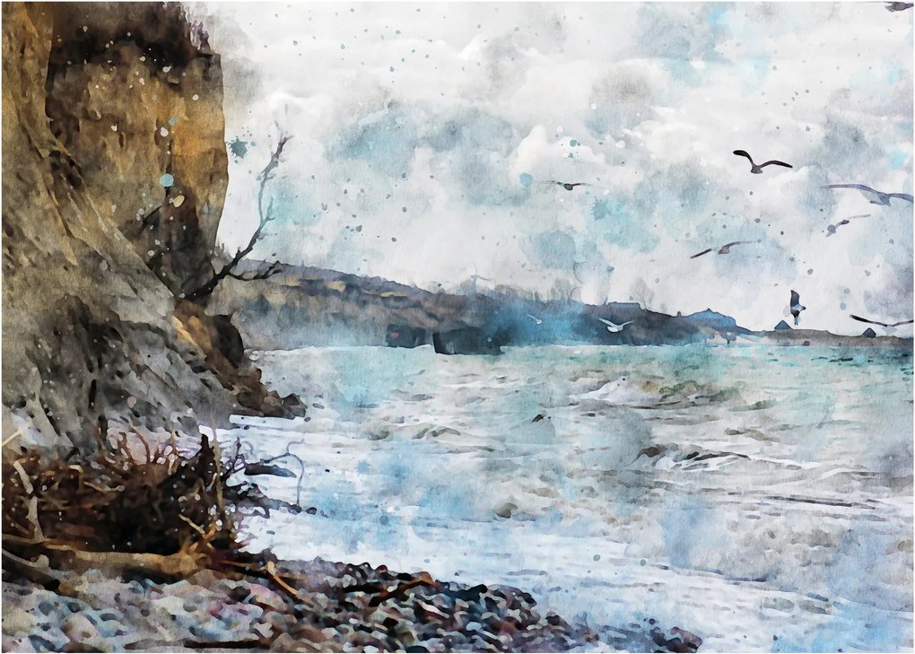 Obraz - Rafa, akwarela (70x50 cm)