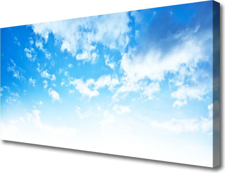 Obraz na płótnie Błękitne Niebo i Obłoki