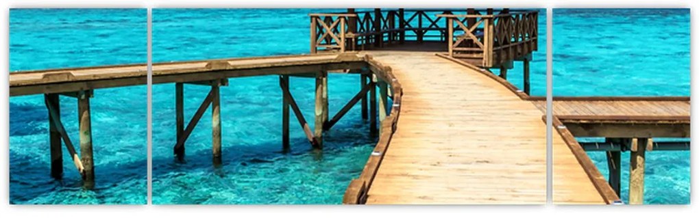 Obraz - Molo (170x50 cm)