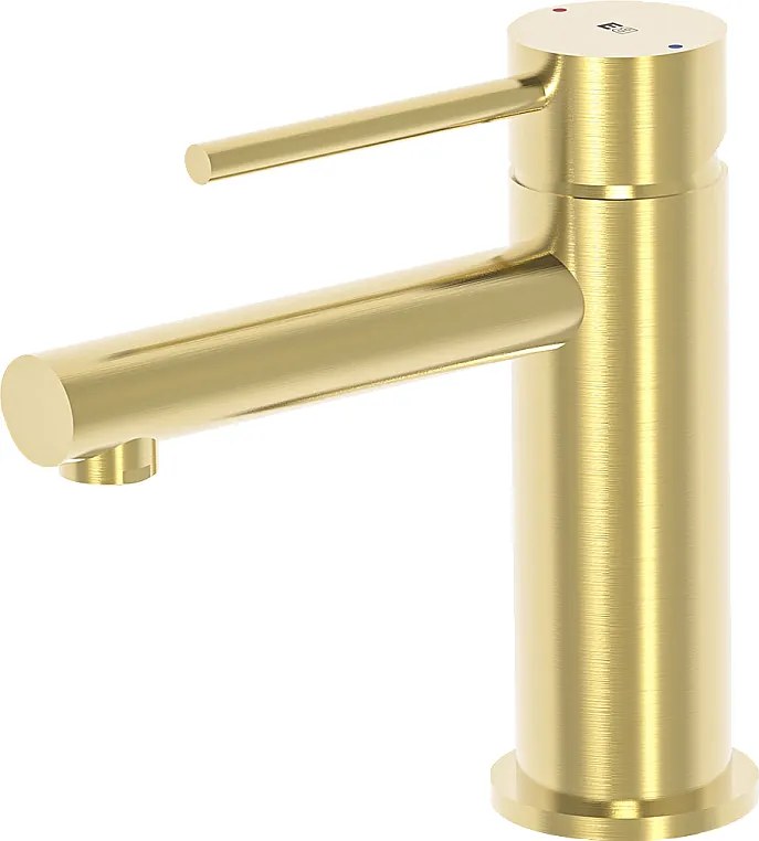 Luisa bateria miedziana umywalkowa niska szczotkowane złoto - Essebagno