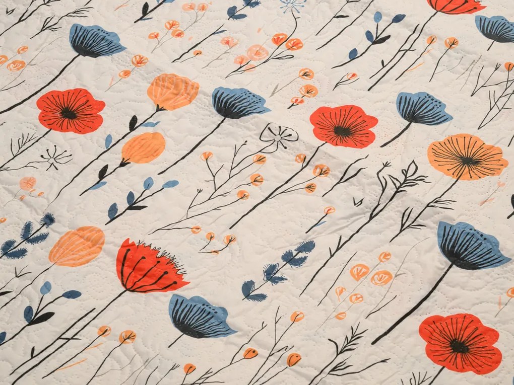 Narzuta na łóżko LIORENA, kremowy Rozmiar: 220 x 240 cm