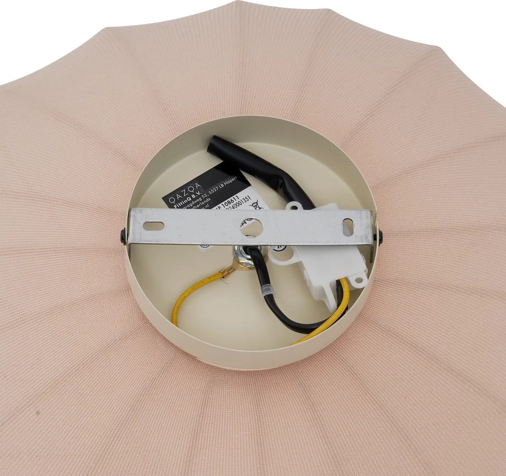 Designerska lampa sufitowa beżowa - Bida