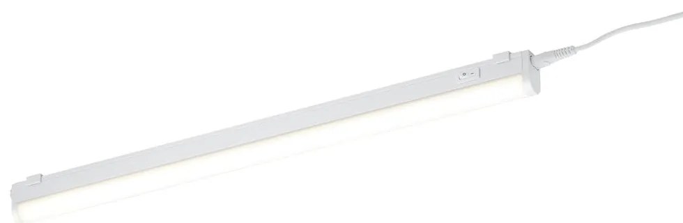 Biały kinkiet LED (dł. 51 cm) Ramon – Trio