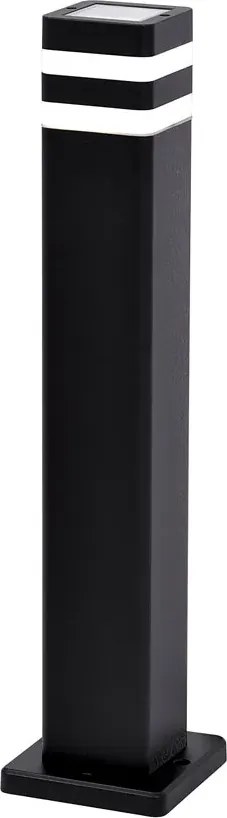 Czarna niska nowoczesna lampa ogrodowa - 14X A459 R3-R40