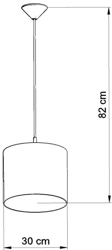 Lampa wisząca dla chłopca z motywem piłki A594 D7-S95