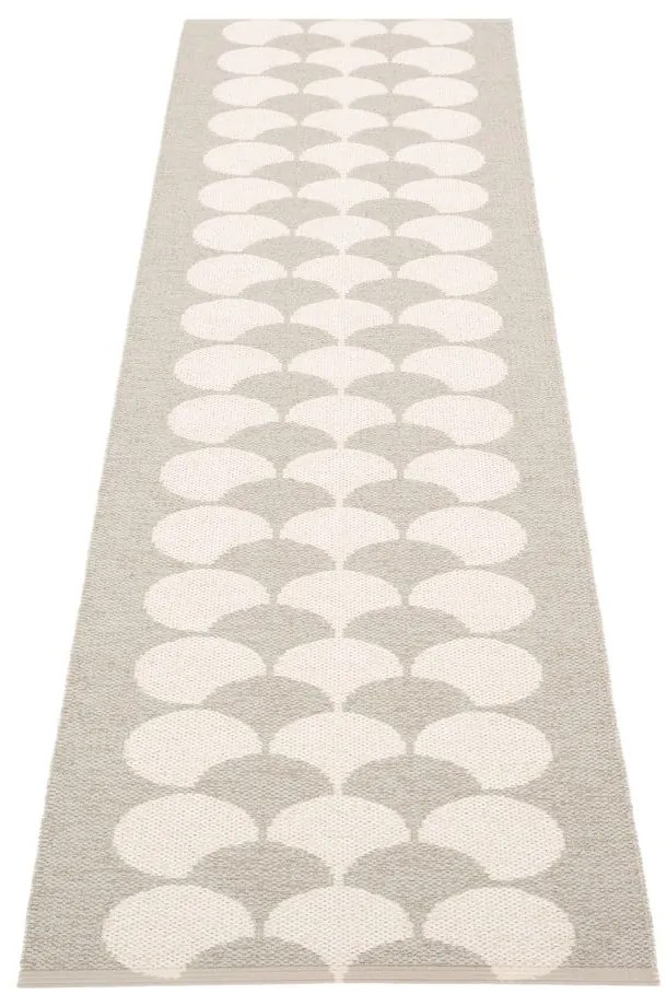Kremowy chodnik odpowiedni na zewnątrz 70x250 cm Poppy Linen – Pappelina