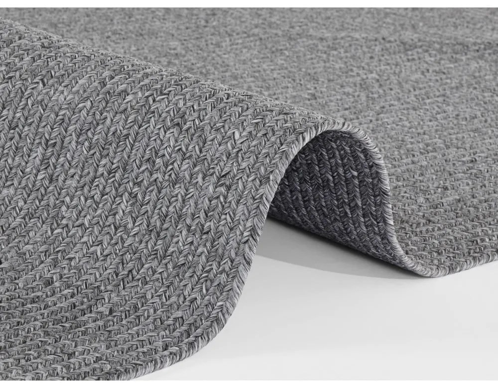 Szary dywan odpowiedni na zewnątrz 150x80 cm – NORTHRUGS