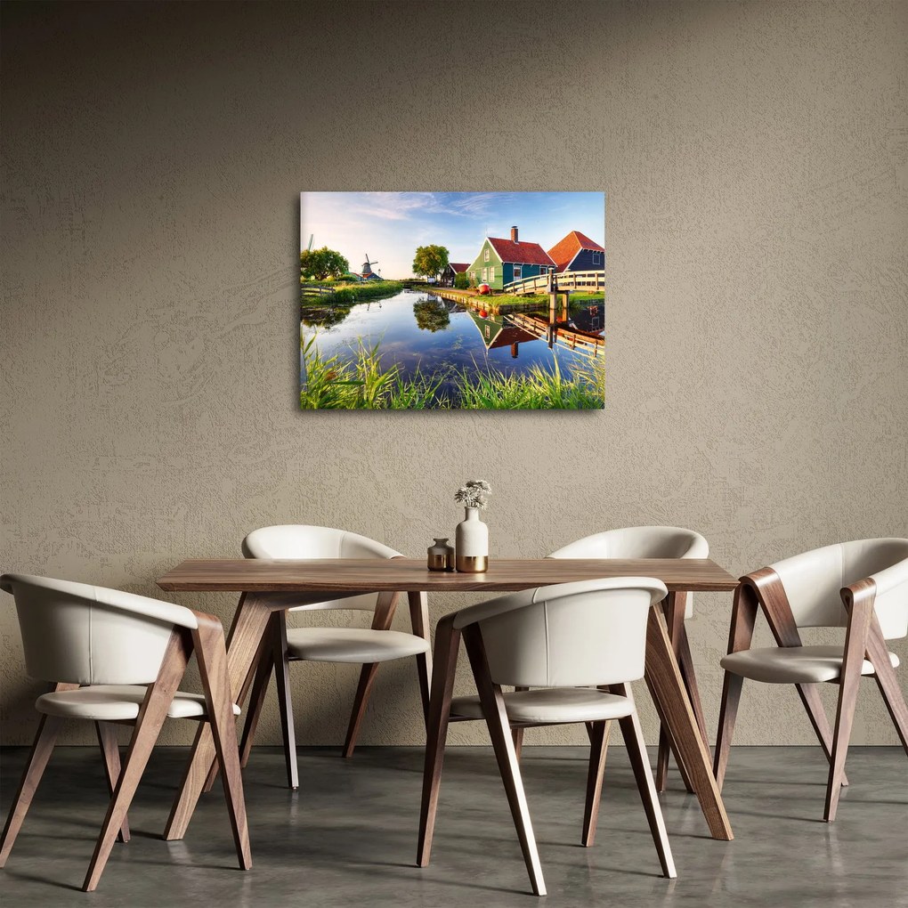 Obraz holenderskich młynów (70x50 cm)