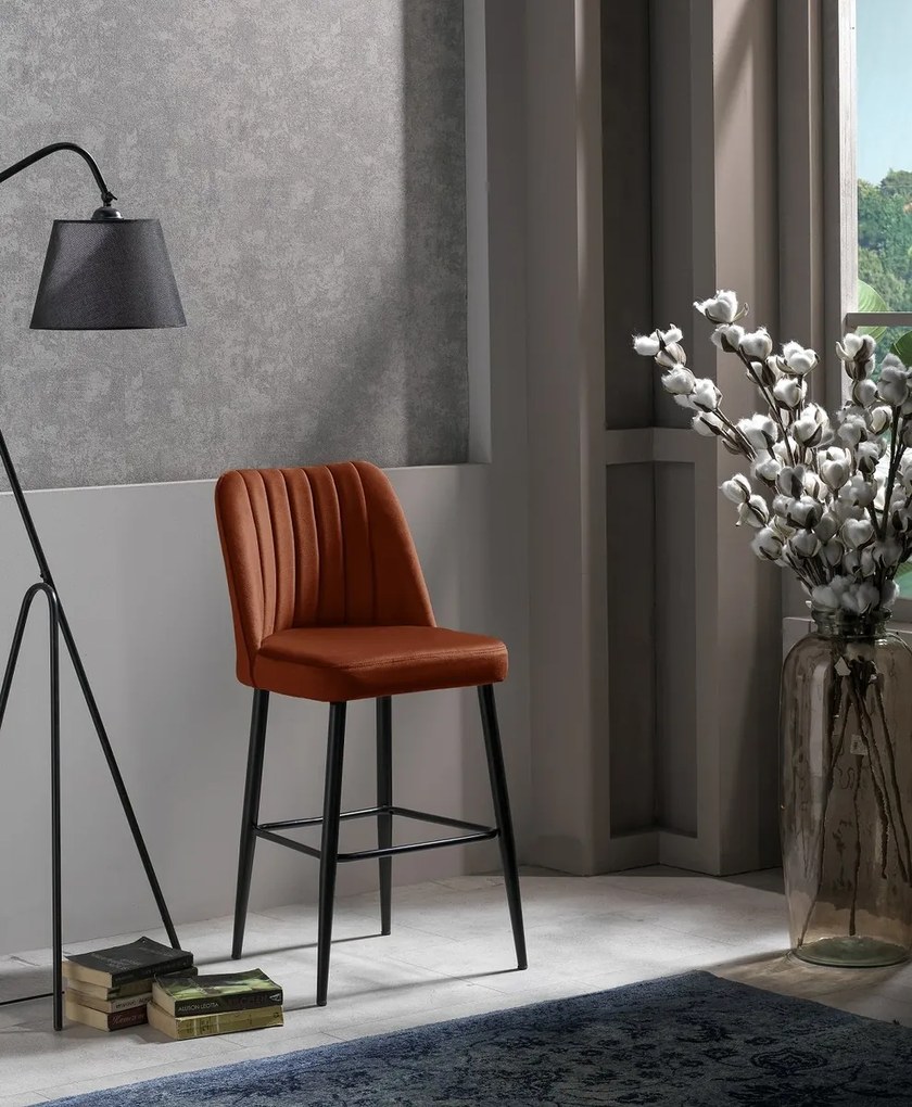 Zestaw krzeseł barowych Vento Tile Red, 2 szt., 2 szt.