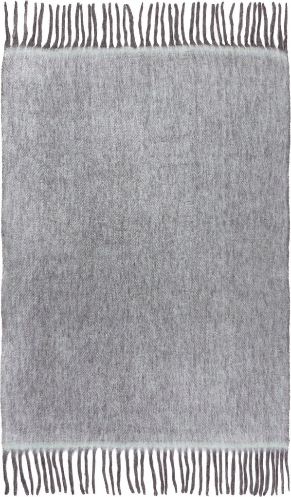 Pled Cozy 130x170cm grey-mint