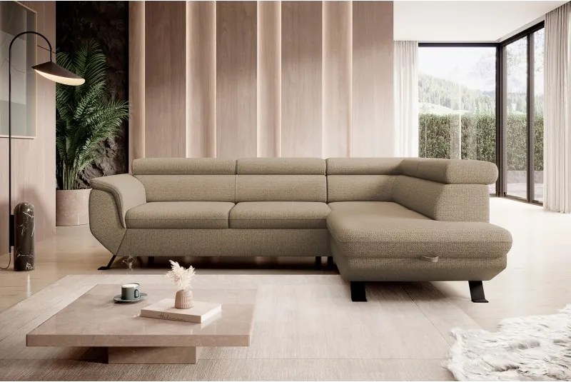 Narożnik RAVEN L z funkcją spania WERSAL