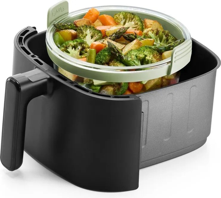 Szklana forma do pieczenia 20,5x19,5 cm – Lékué