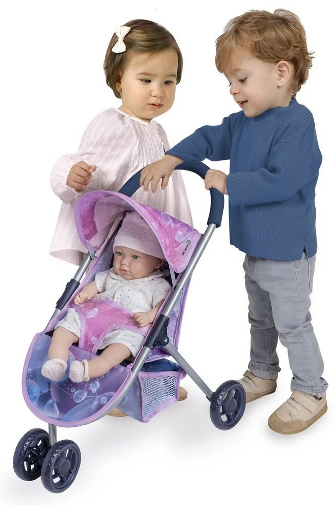 Rappa DeCuevas 90276 Sportowy wózek dla lalek Magic Bubble 2024 - 55 cm