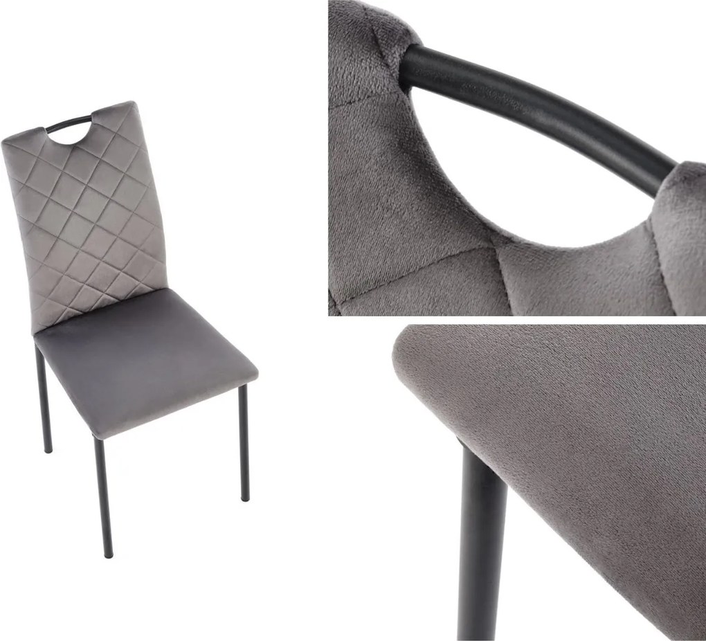 Krzesło z rączką do przenoszenia K577 Halmar