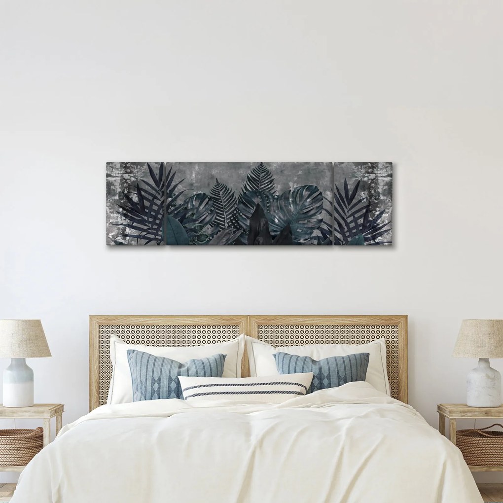 Obraz - Liście palmowe (170x50 cm)