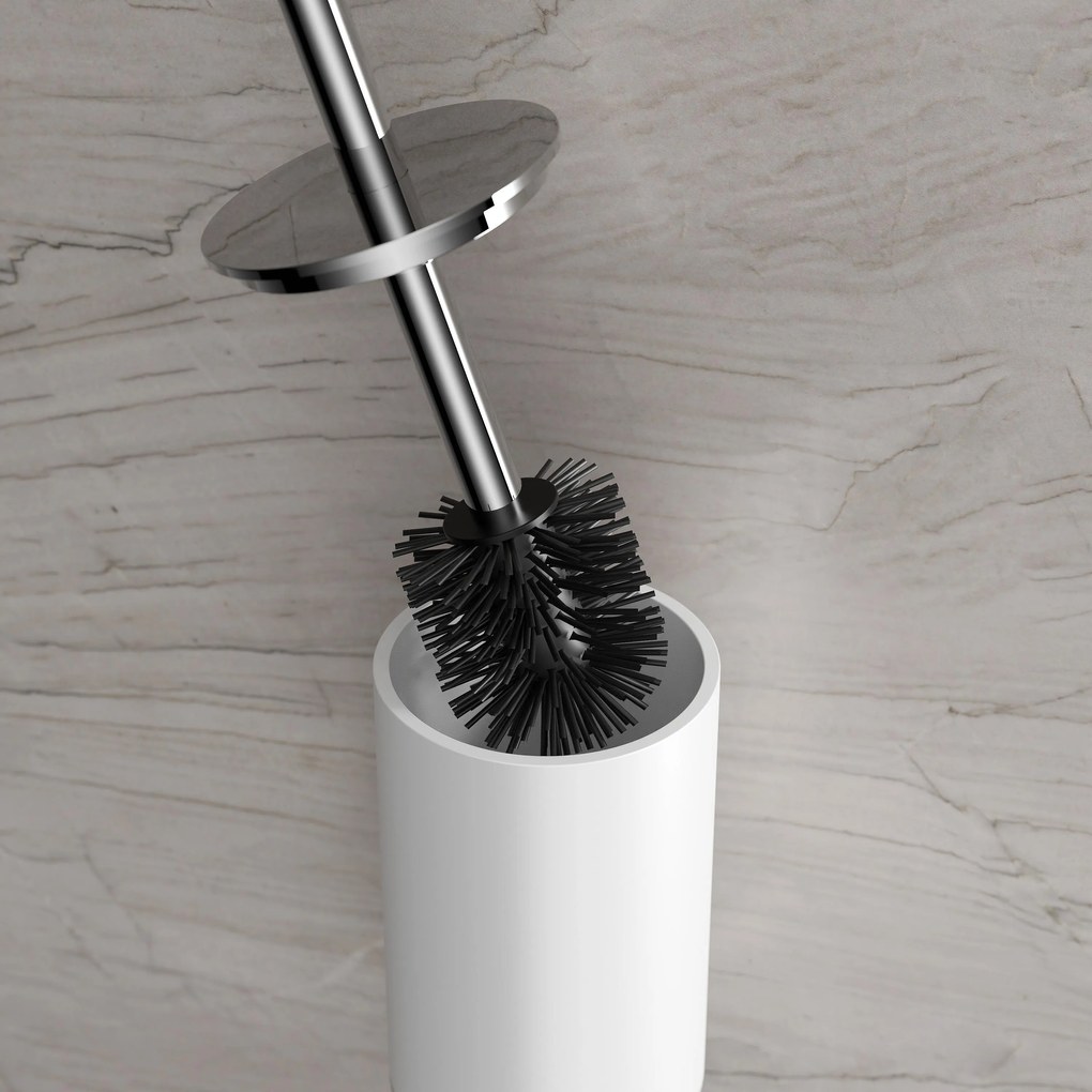 Szczotka do czyszczenia WC z uchwytem ściennym OLA