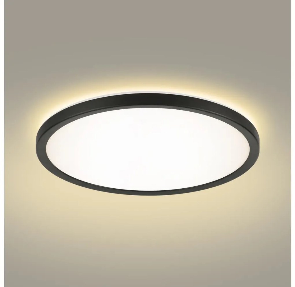 Brilagi - LED 24W 230V ULTRA SLIM 42 cm czarny + pilot DO