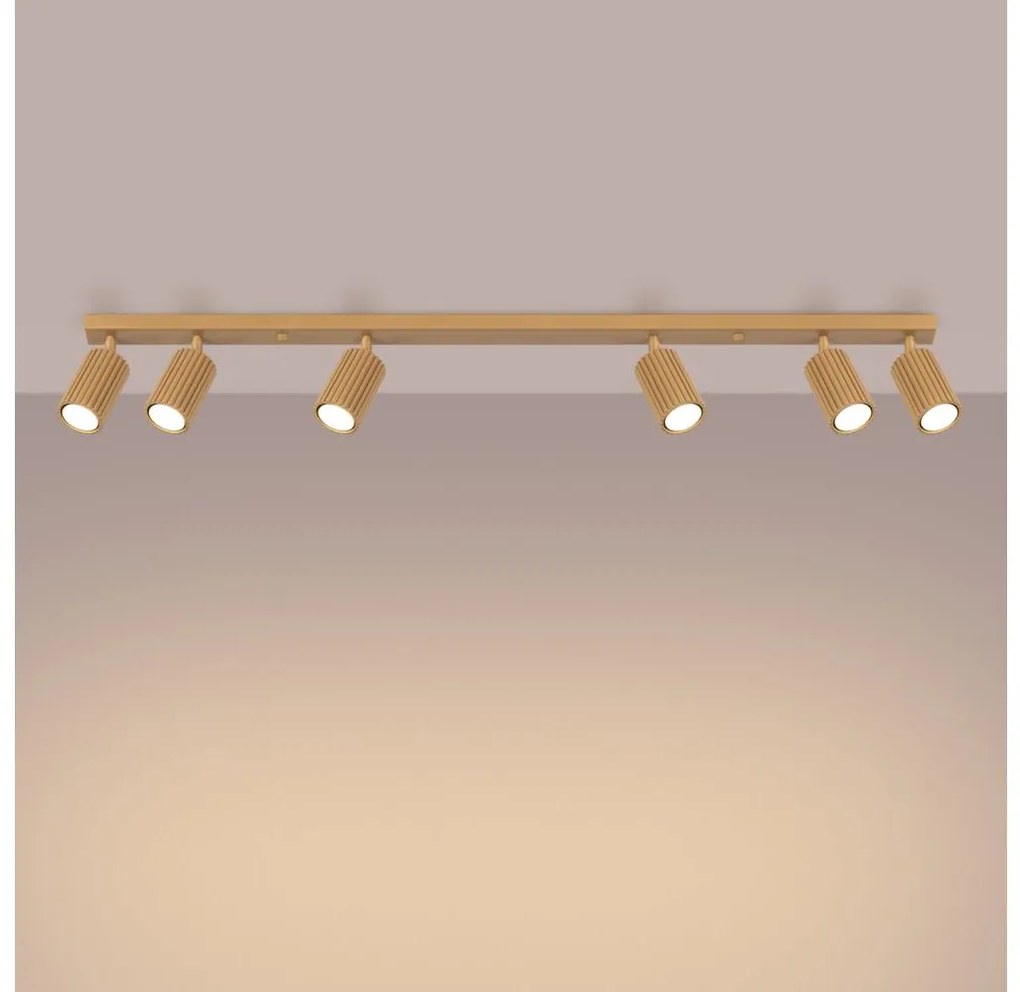 Brilagi - Oświetlenie punktowe CRESTO 6xGU10/10W/230V złote