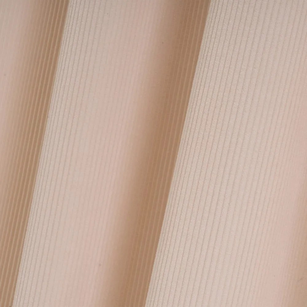 Beżowa zasłona sztruksowa 140x260 cm Merely – Casa Selección