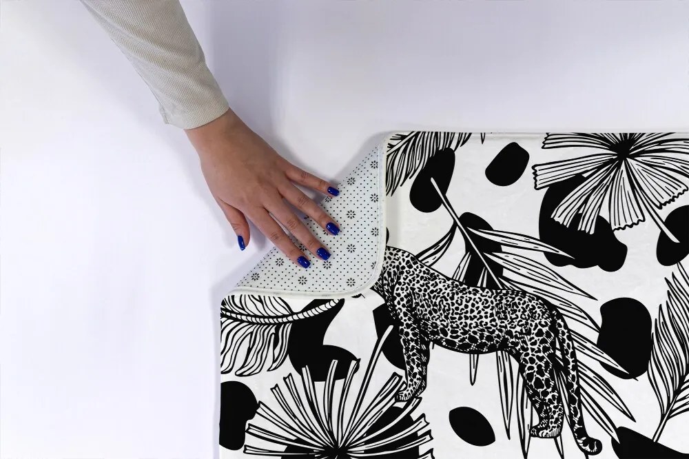 Dywanik łazienkowy Dywanik łazienkowy Lampart Sawanna