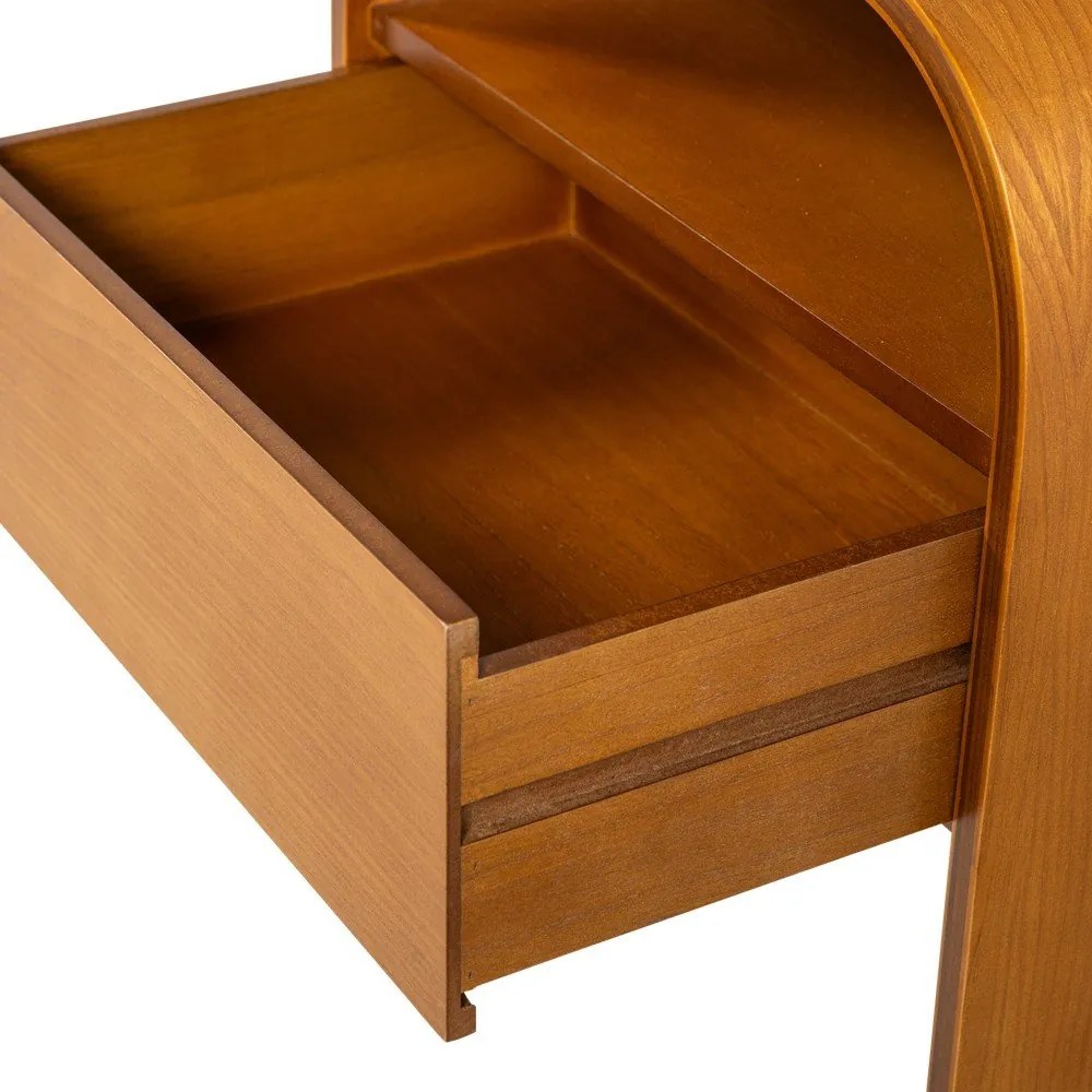 Szafka nocna z półką w naturalnym kolorze Momo – WOOOD