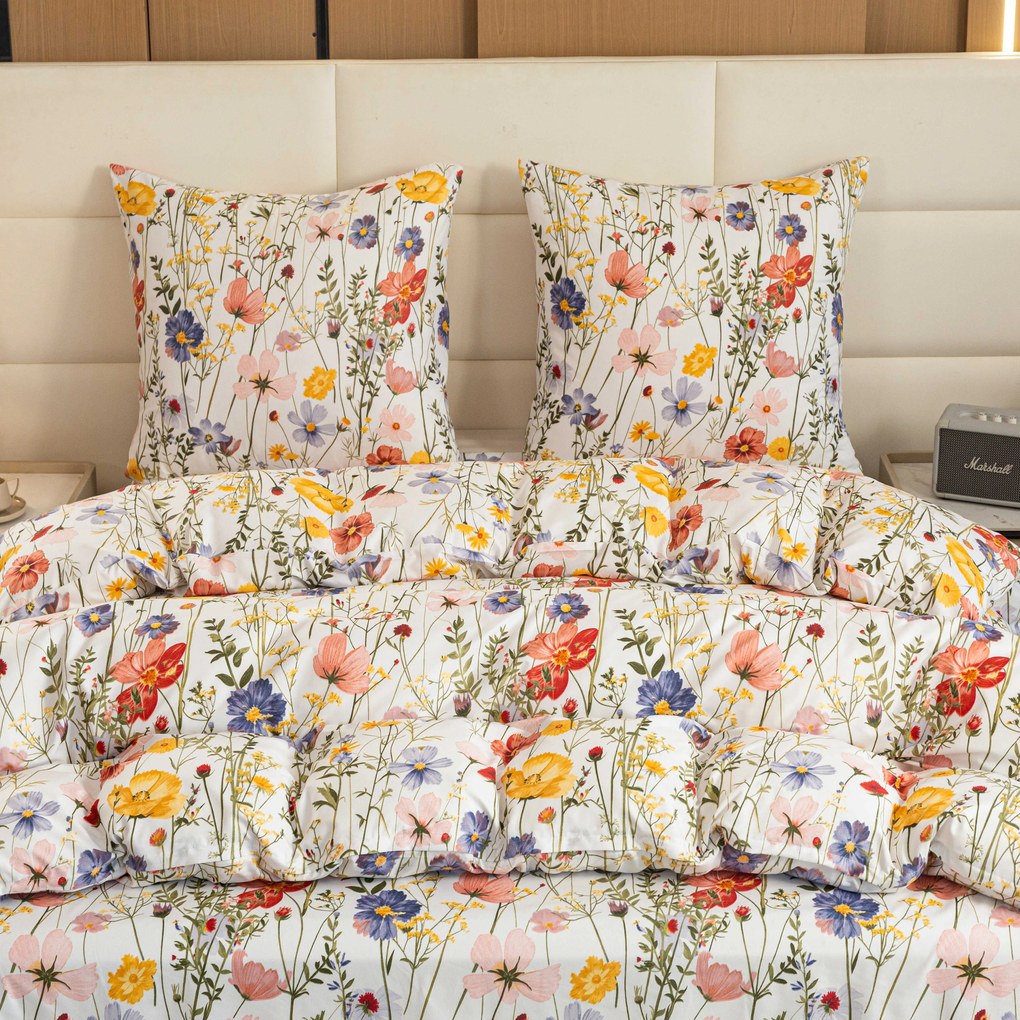 PrzytulneMieszkanie.pl PrzytulneMieszkanie.pl Pościel z mikrofibry WILDFLOWERS kolorowa Rozmiar pościeli: 70 x 90 cm | 140 x 200 cm