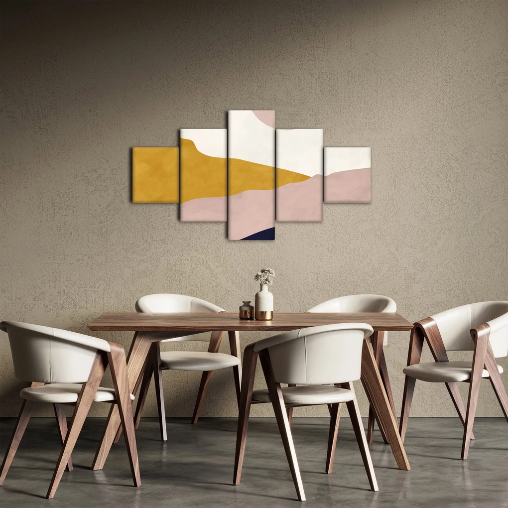 Obraz - Góry akwarelowe N⁰3 (125x70 cm)