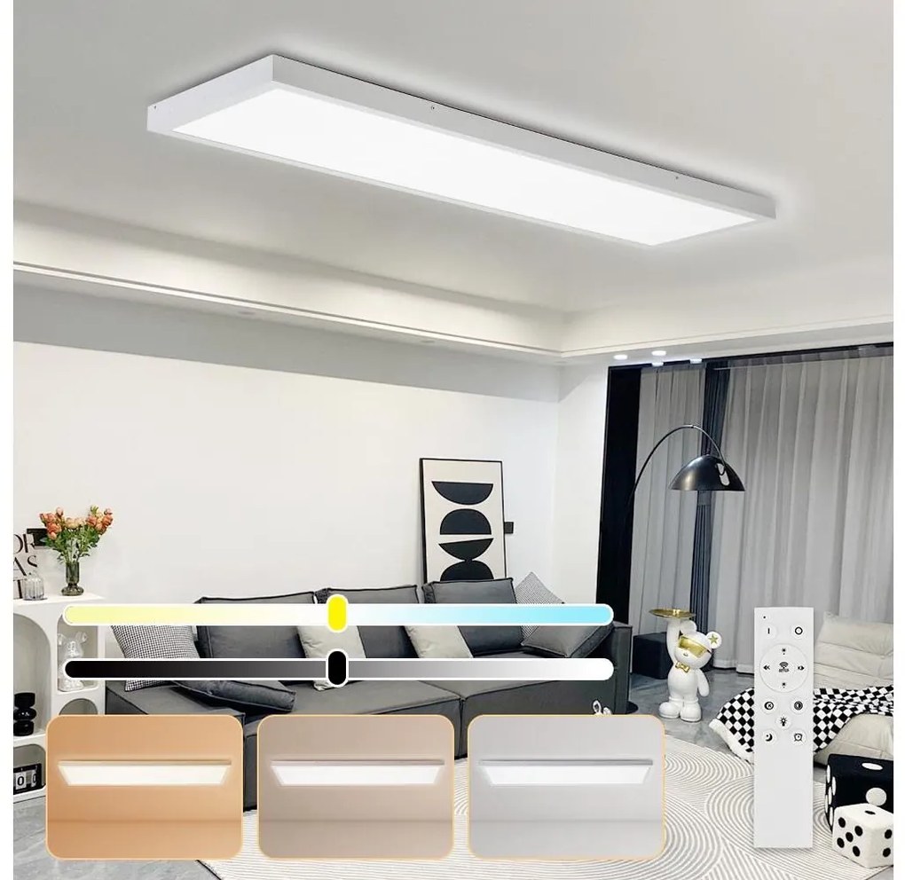 Brilagi-LED Oświetlenie łazienkowe ściemnialne FRAME SMART LED/50W/230V IP44 bíl+pilot