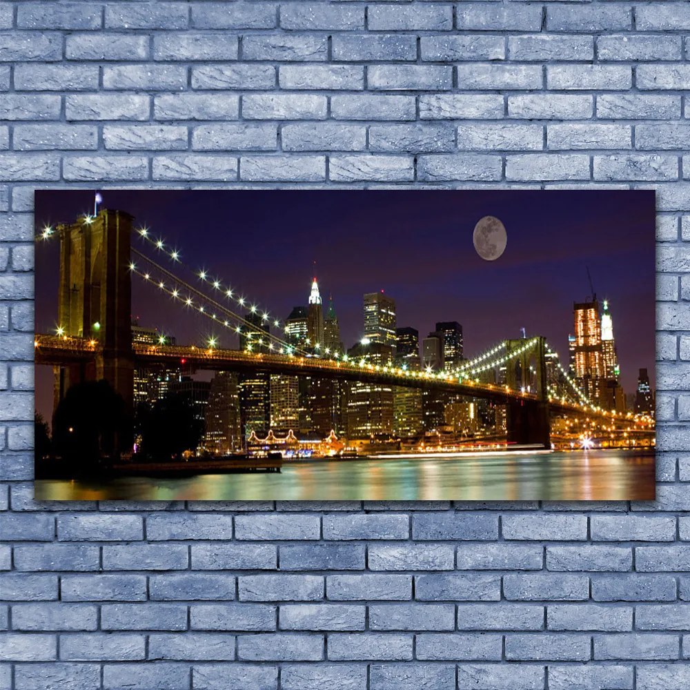 Obraz na płótnie Perspektywa Nowoczesnego Mostu