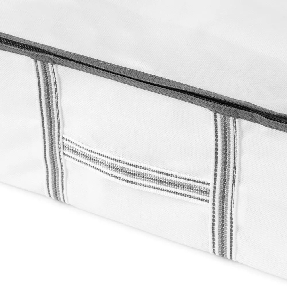 Tekstylny/plastikowy pojemnik pod łóżko próżniowy 105x45x15,5 cm Life – Compactor
