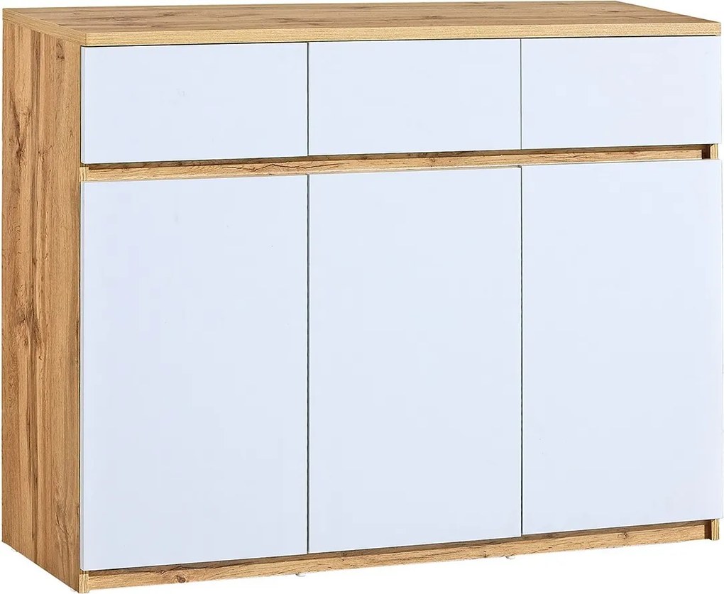 Komoda KRYOS 120 cm do Salonu Sypialni Dąb wotan