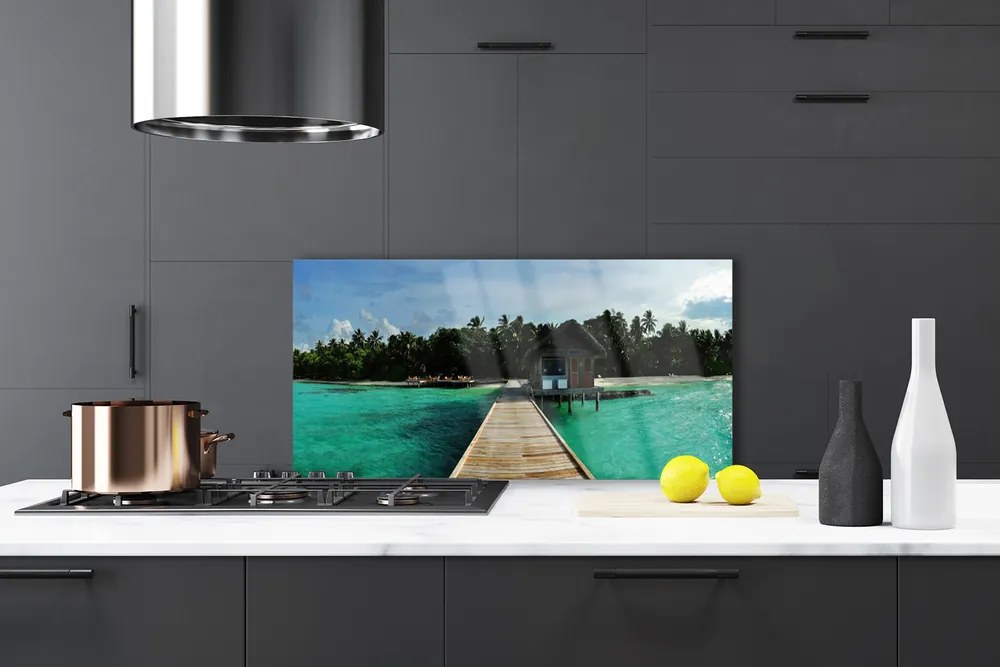 Panel Kuchenny Most Prowadzący Nad Fale