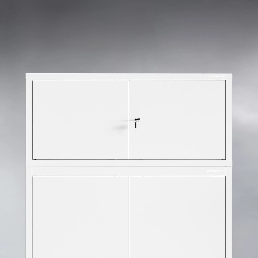 Nadstawka na szafę EWA Compact 800 x 380 x 400 mm, biała