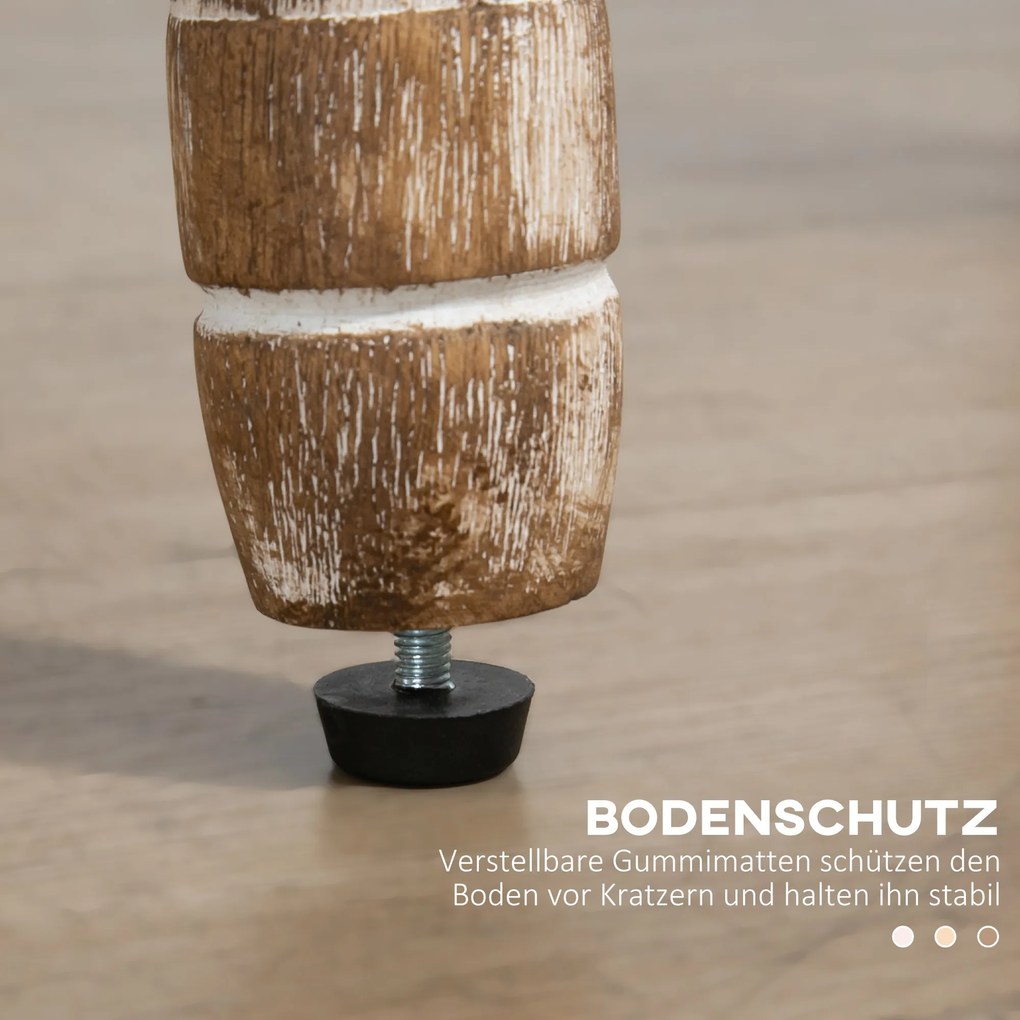 HOMCOM Krzesło Jadalniane Retro Stylowe Klasyczne Wygodne | Aosom PL