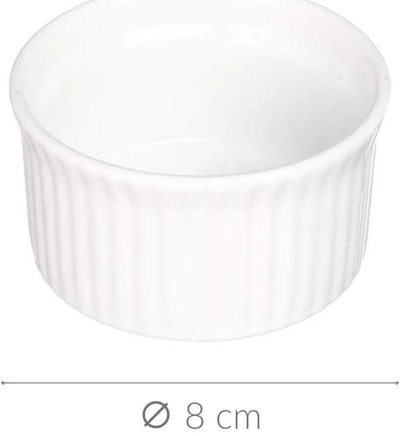 Kokilka ceramiczna do zapiekania, Ø 8 cm