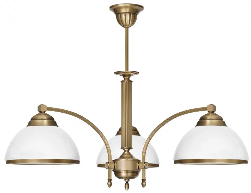 Mosiężny żyrandol R-S3