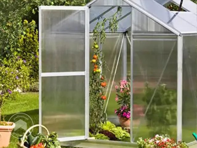 GFP 192 x 192 cm Szklarnia, w tym zestaw specjalny - XL, 6 mm dwuwarstwowe płyty - (GFPV00009)