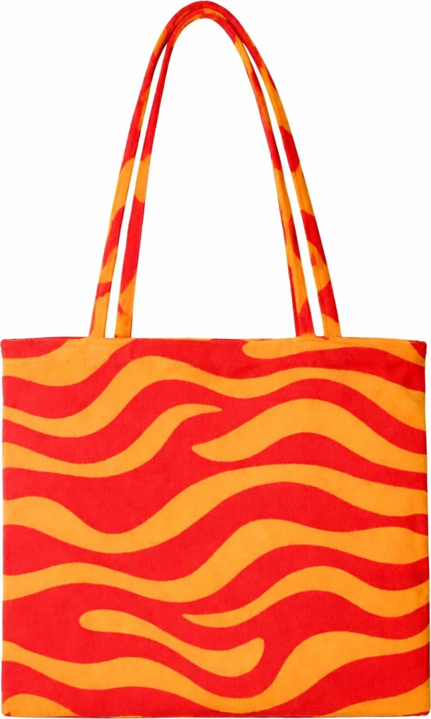 Ręcznik plażowy-torba 2w1 80x160 pomarańczowy 80x160 cm