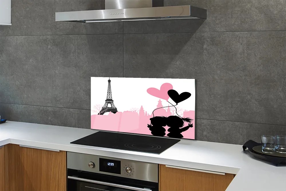 Panel szklany do Kuchni Serca nad Wieżą w Mieście