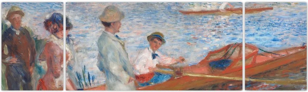 Obraz - Auguste Renoir, Oarsmen at Chatou, reprodukcje (170x50 cm)